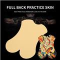 Soft silica gel Full back Pratice skin